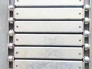 耐磨平顶链蔬菜清洗耐高温排屑机输送链板