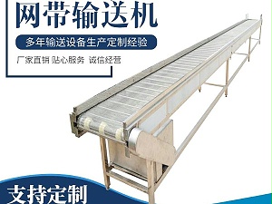 豆皮网带输送机
