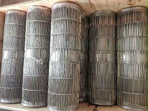 乙型网带油炸食品传送带304不锈钢乙型网链