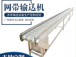 喷淋低温网带输送机