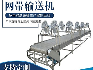 喷淋网带输送机厂家