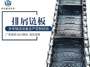 排屑机链板输送带
