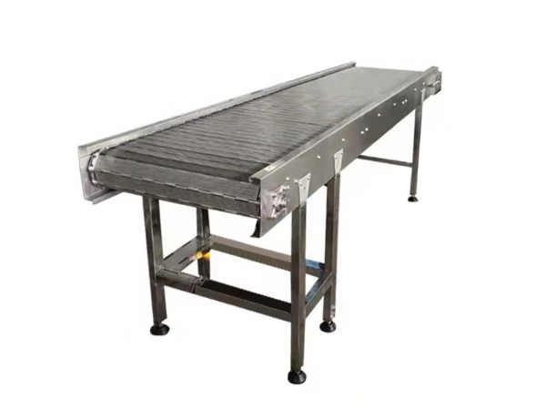 不锈钢食品链板输送机耐高温果蔬清洗传送链板输送设备