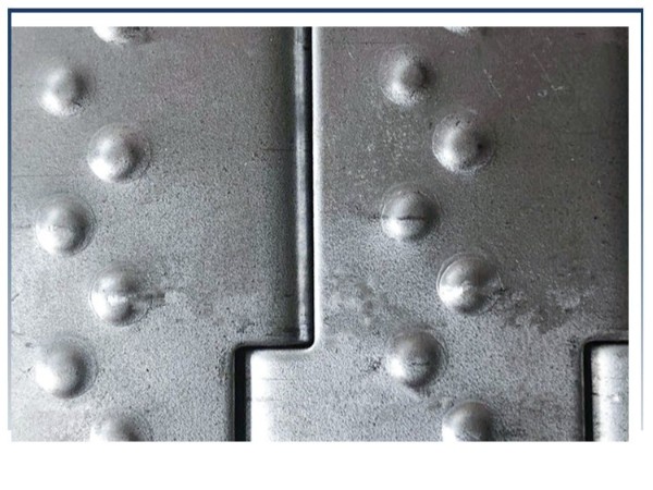 非标制作甩油机链板单双节距碳钢凸点链板生产厂家