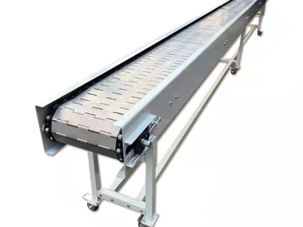 非标物料链板输送设备食品果蔬链板传送带不锈钢链板输送机