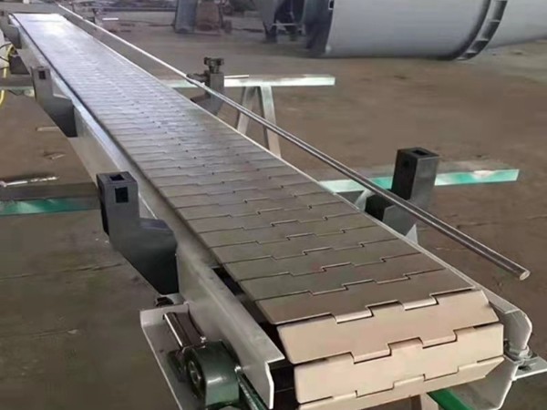 定制不锈钢链板输送机304食品加工生产线传送带