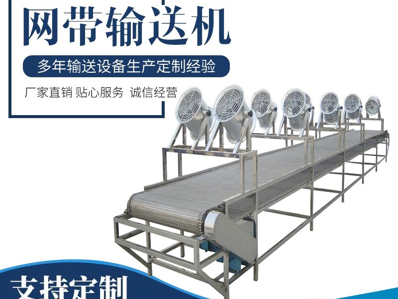 冷却流水线网带输送机1