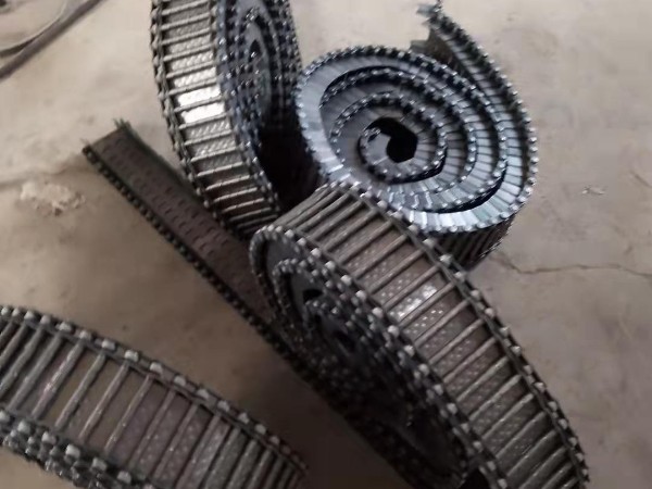 定制螺母加工甩油机板链耐磨损加厚碳钢链板传送带