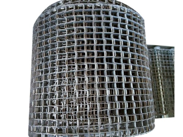 煤炭淬火回火用不锈钢网带传送带螺旋网带