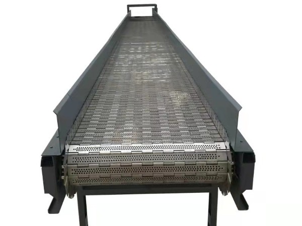 重型链板输送机扣板链板加工制作加厚碳钢链板生产厂家